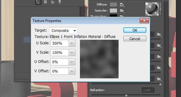 Photoshop制作红色大气的立体字方法