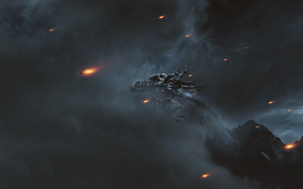 ps cs6合成魔幻怪龙场景方法