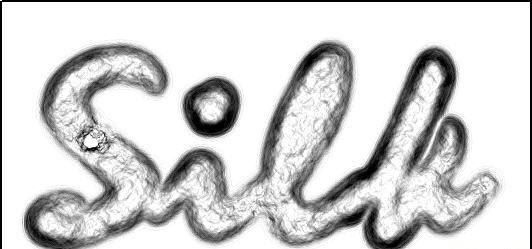 ps蚕丝文字制作方法