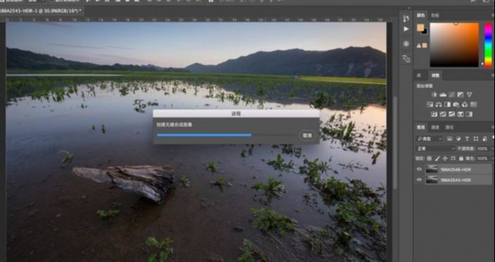 Photoshop后期用曝光合并完成优质作品