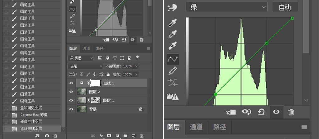 Photoshop阴天外景人像调出清新照片