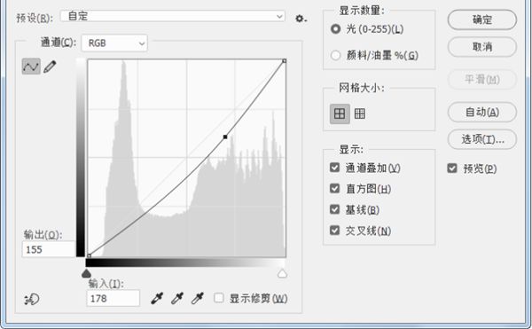 Photoshop曲线和色阶的异同之处
