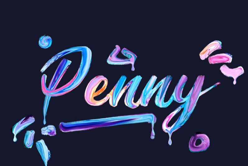 PS制作潮流油漆文字效果方法