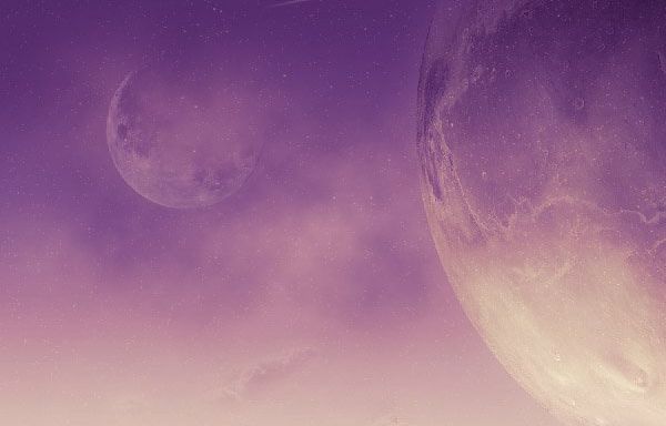ps合成外星郊外场景方法