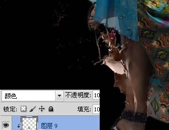 ps合成超酷的飞天美女图片
