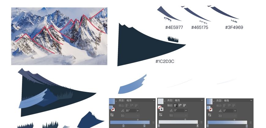 Photoshop绘制极光主题的美丽插画