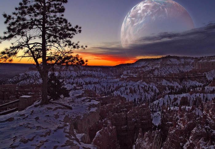 ps照片合成添加星球背景