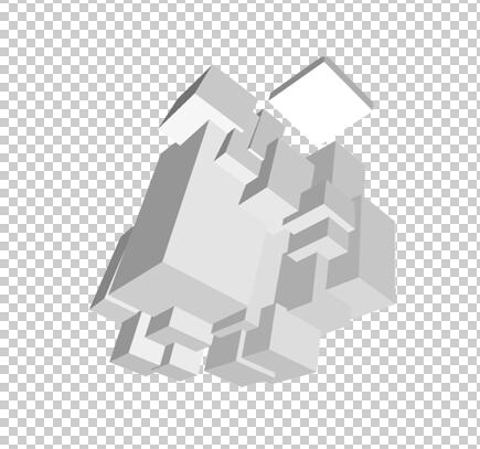 ps滤镜制作抽象立体水晶效果