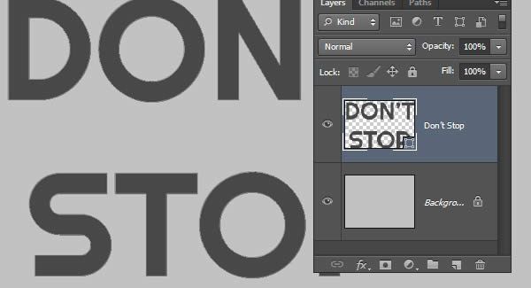 Photoshop制作红色大气的立体字方法