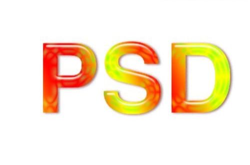 ps制作琥珀立体字方法