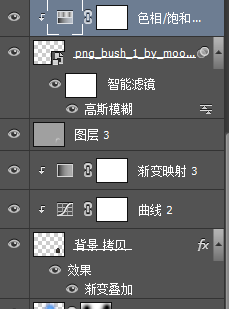 ps合成恐怖阴森的森林场景