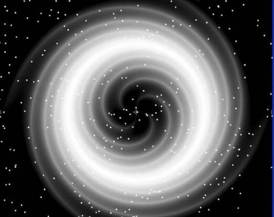 photoshop滤镜打造梦幻星云