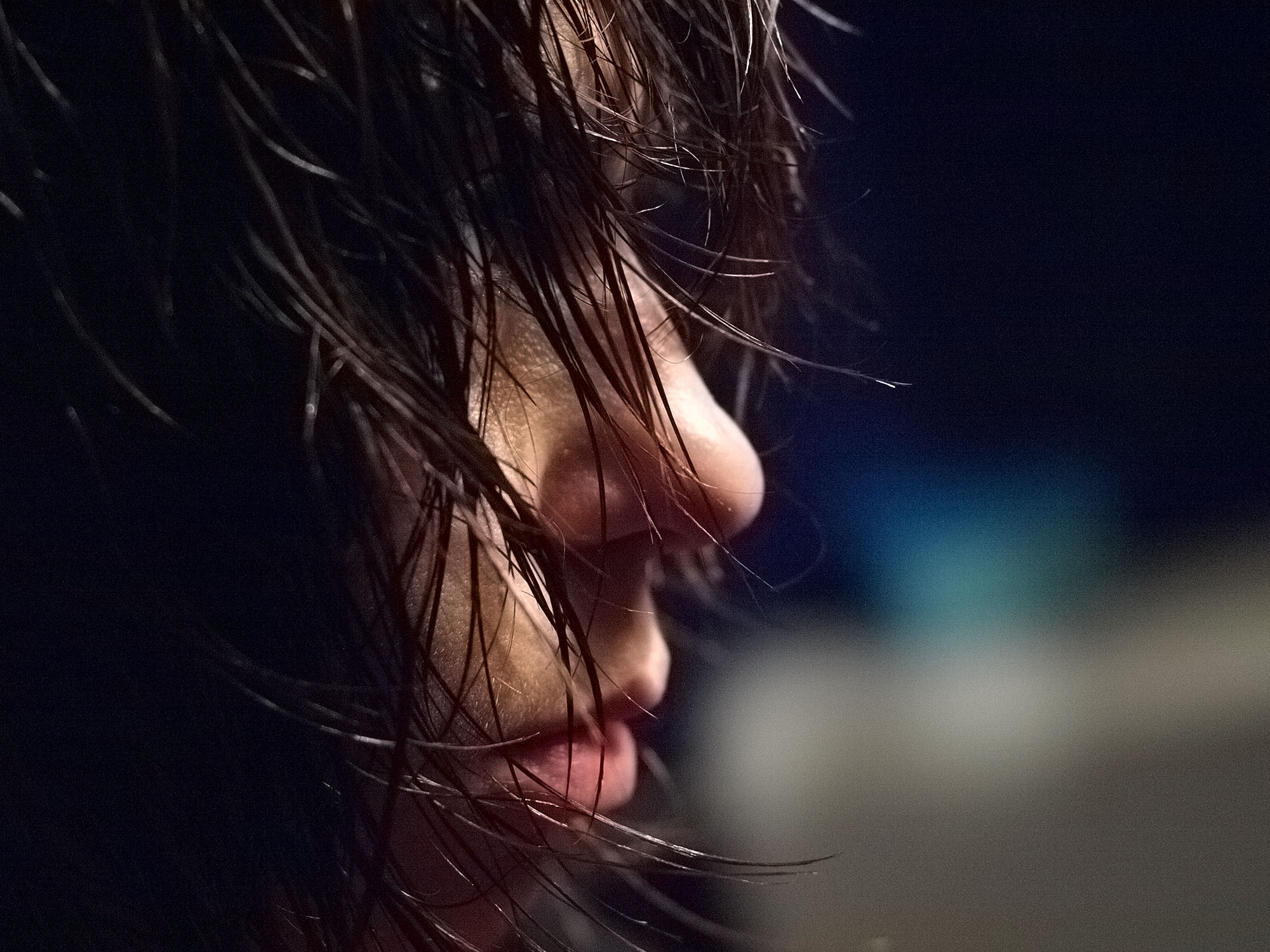 PS给人物制作个性的下雨效果