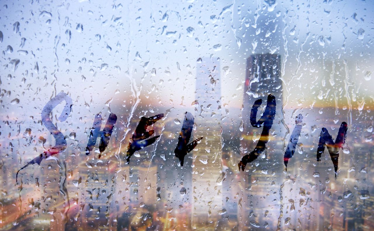 Photoshop制作雨雾玻璃上的手写字方法