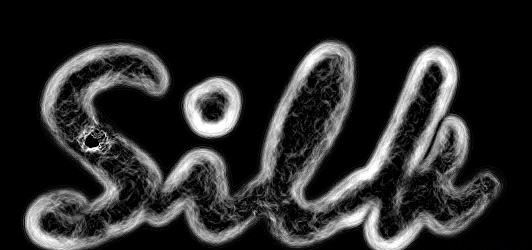 ps蚕丝文字制作方法