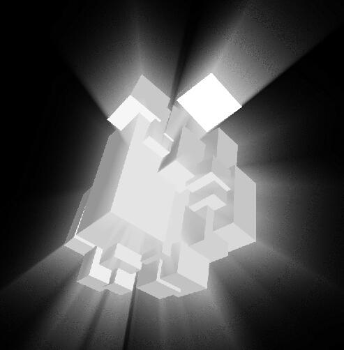 ps滤镜制作抽象立体水晶效果