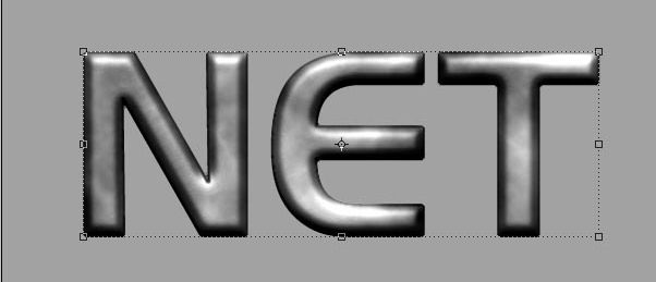 用PhotoShop制作破旧金属文字