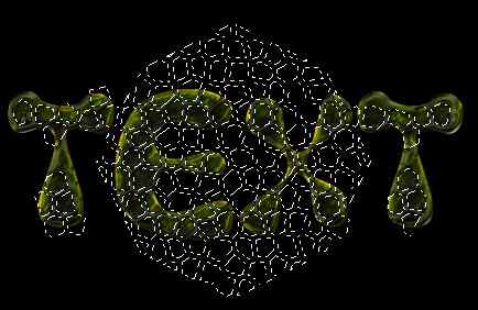 ps制作乌龟壳特效字