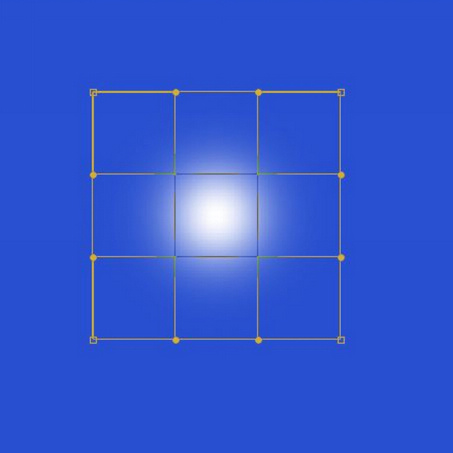 Photoshop绘制微软银光Silverlight标志