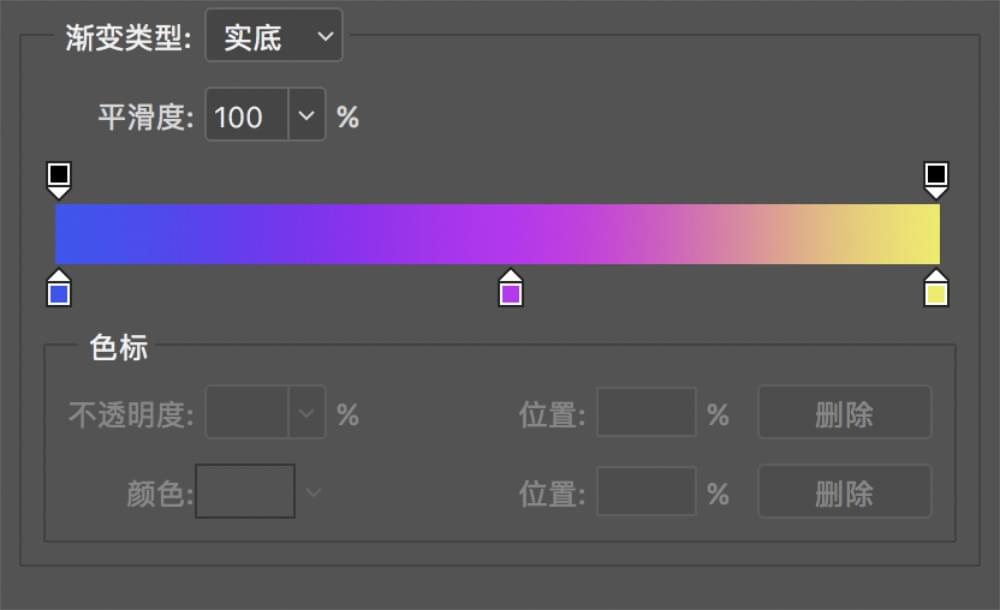 怎样用ps做渐变海报