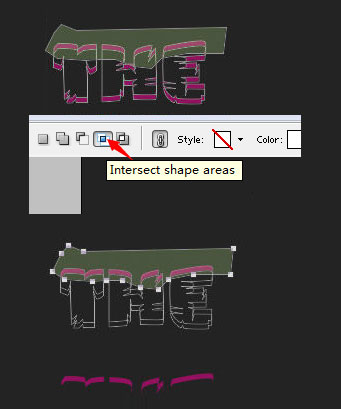 ps岩石立体字制作方法