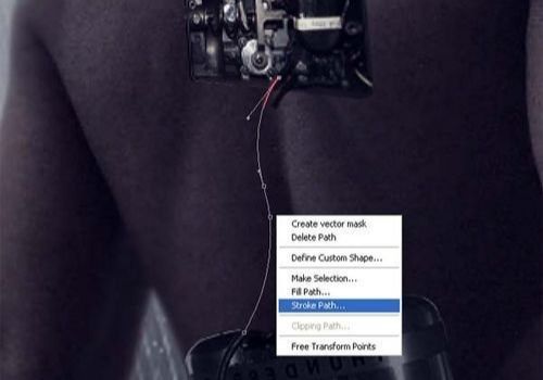 ps合成机器战士方法