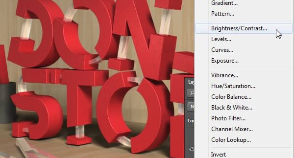 Photoshop制作红色大气的立体字方法