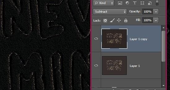 ps cs6设计颓废描边字效果方法