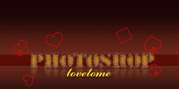 Photoshop制作40年代的俱乐部字体风格