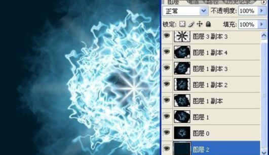 Photoshop滤镜制造奇幻光影