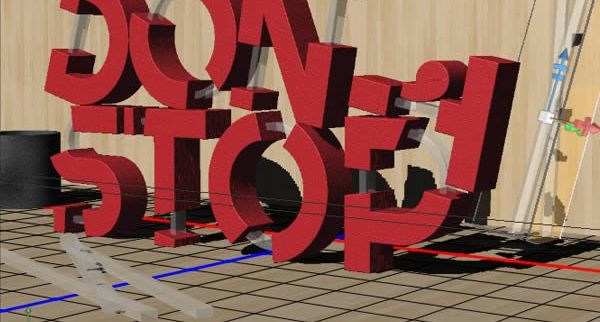 Photoshop制作红色大气的立体字方法