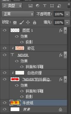 ps设计可爱的缝纫字方法