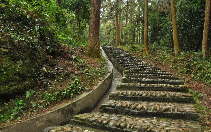 ps用素材合成郊外建筑残骸场景