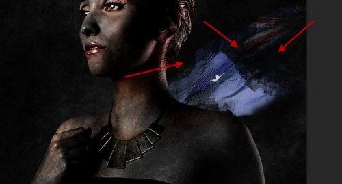 ps超现实灯光合成人物方法