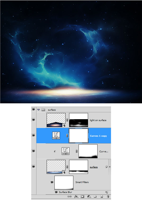 ps合成魔法天使方法
