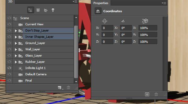 Photoshop制作红色大气的立体字方法