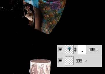 ps合成超酷的飞天美女图片