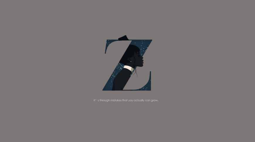 Photoshop结合AI制作创意的字母插画效果