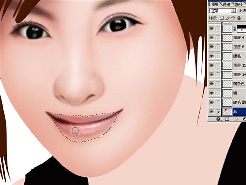 ps鼠绘阳光女孩方法