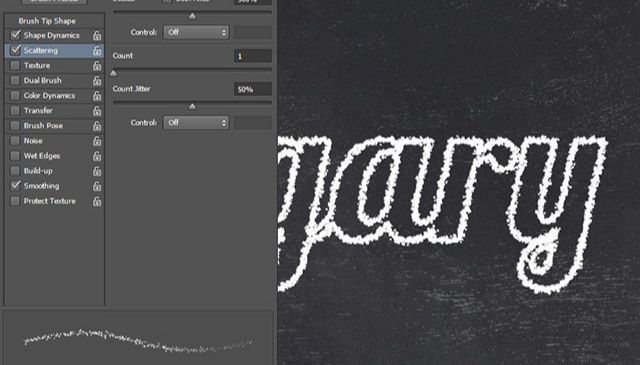 photoshop怎么制作霜冻字方法
