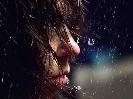 PS给人物制作个性的下雨效果