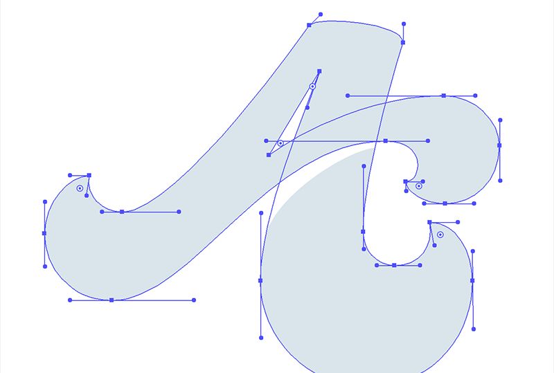 ps钢笔工具画出贝塞尔曲线