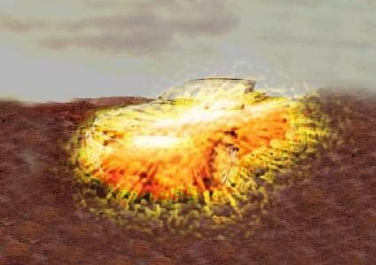 用Photoshop滤镜打造汽车爆炸方法