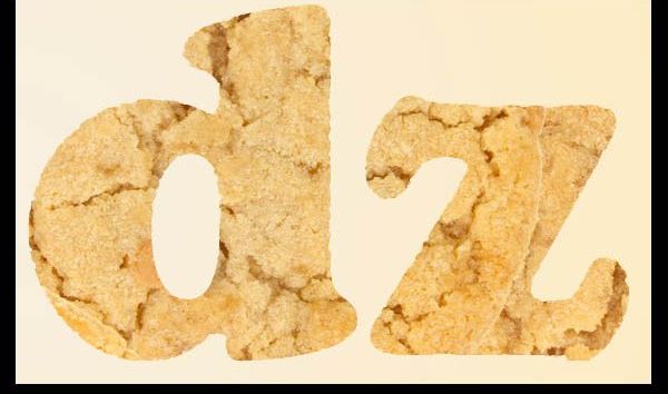 ps制作松脆的饼干字