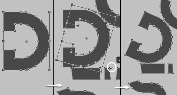 Photoshop制作红色大气的立体字方法
