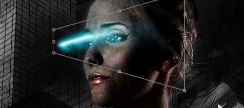 ps超现实灯光合成人物方法