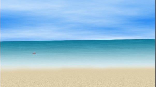 PS滤镜制作清爽的夏季海滩