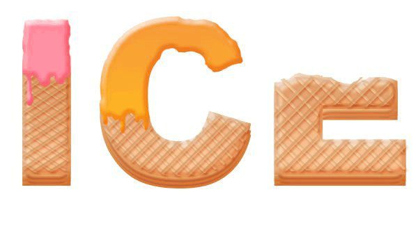 怎么用ps做冰淇淋文字