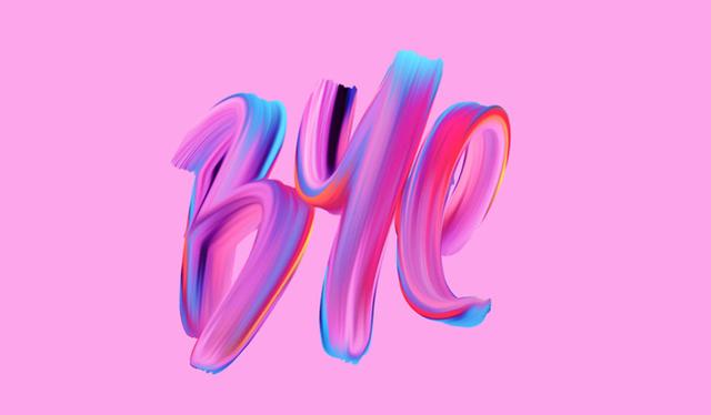 PS的涂抹工具制作艺术油漆字
