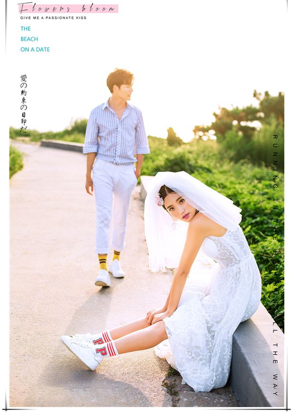 Photoshop调出外景婚纱人像唯美鲜亮效果